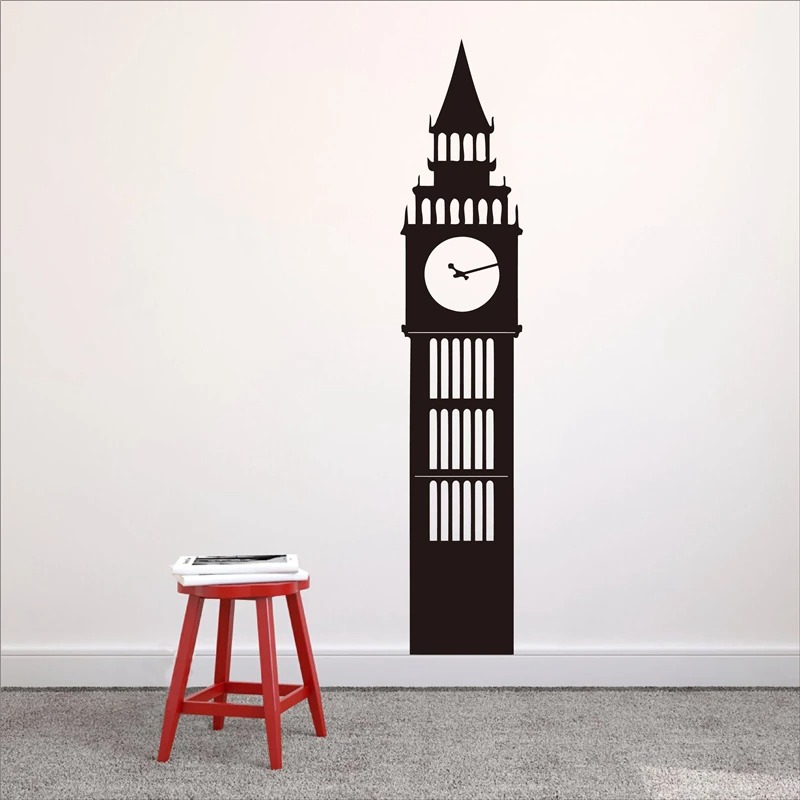 Home Office London - Calcomanía de vinilo para pared con