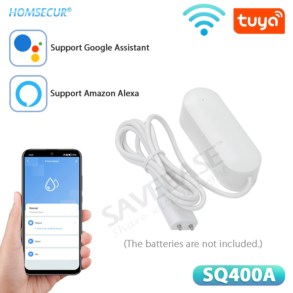 Home Office Google - Detector inalámbrico de fugas de agua,