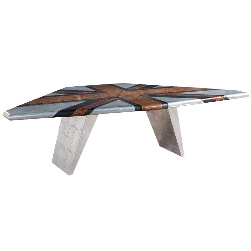 Home Office Industrial Design - El lujoso escritorio industrial de aluminio