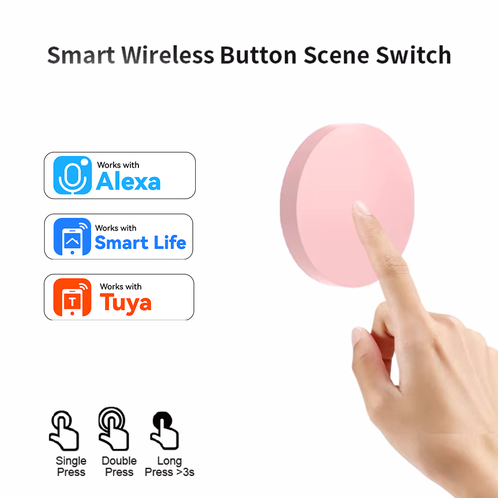 Home Office Google - Interruptor de Escena Inalámbrico Inteligente ZigBee