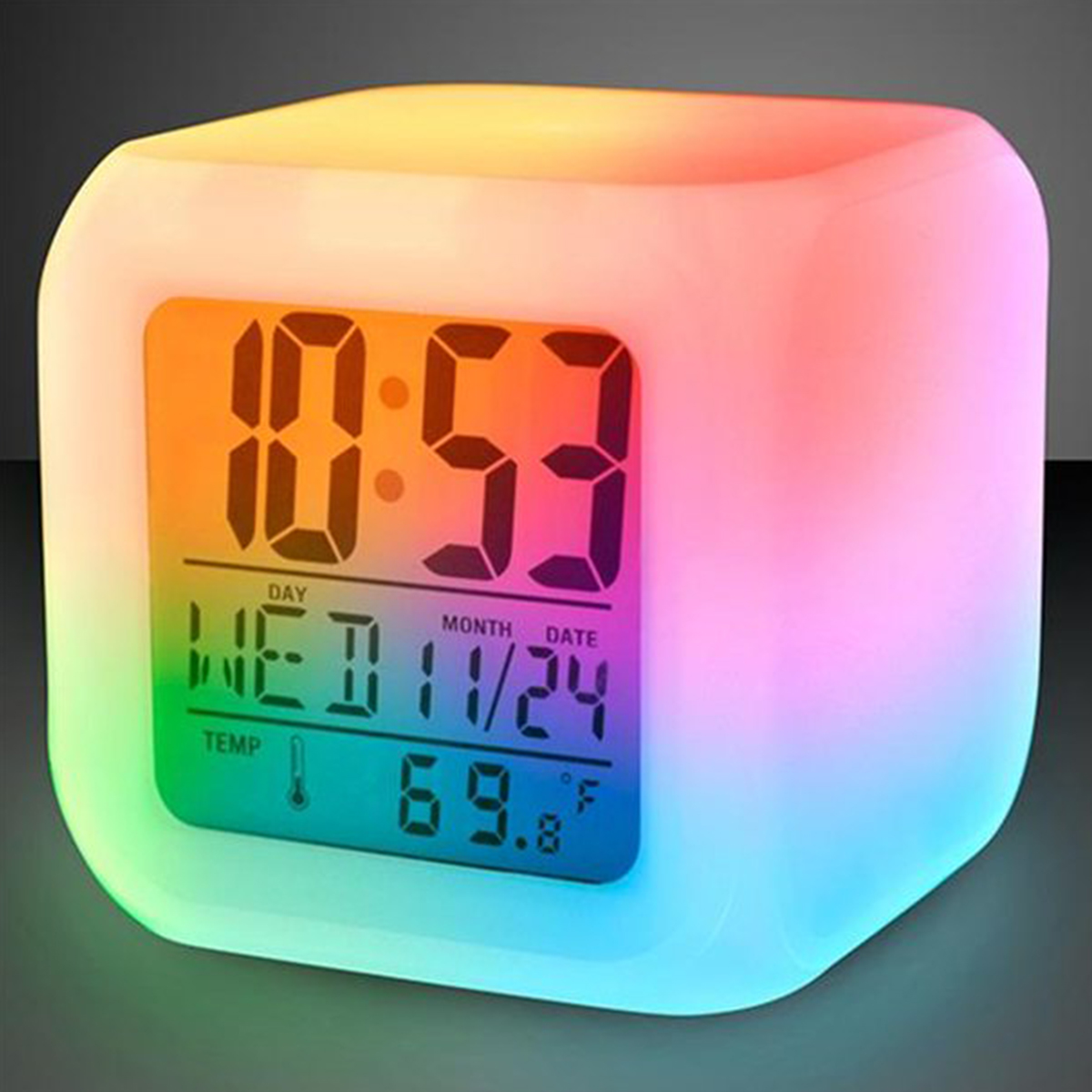 Led Desk Clock - Reloj despertador Digital LED, Mini reloj