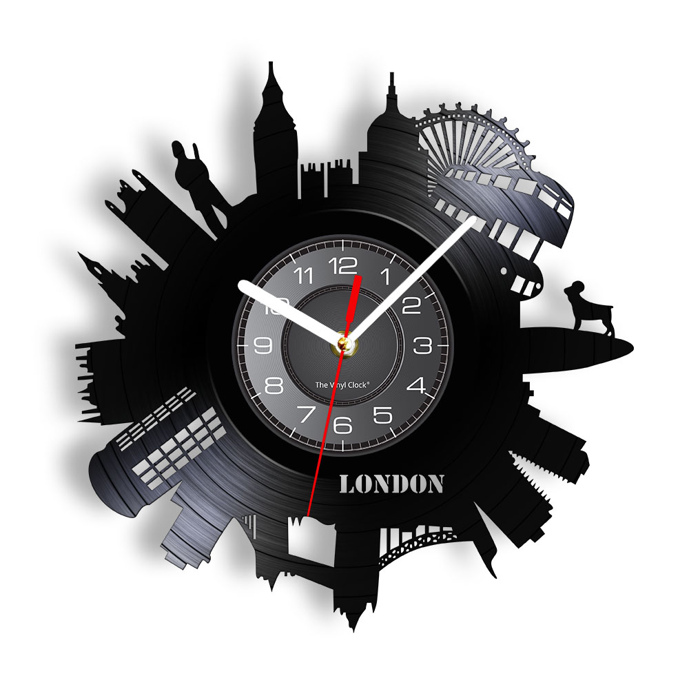 Home Office London - Reloj de Pared con Diseño de