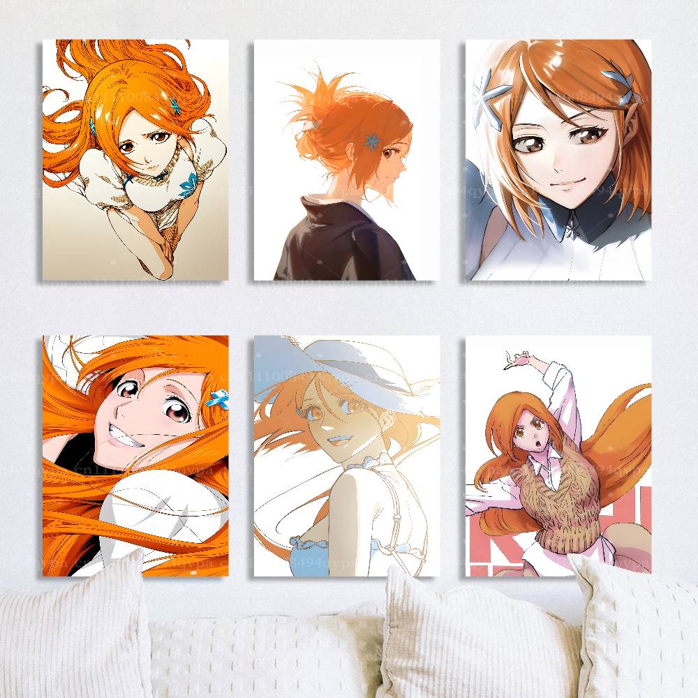 Home Office Bleaching - Póster de O-Orihime Inoue B-Bleach-es, decoración