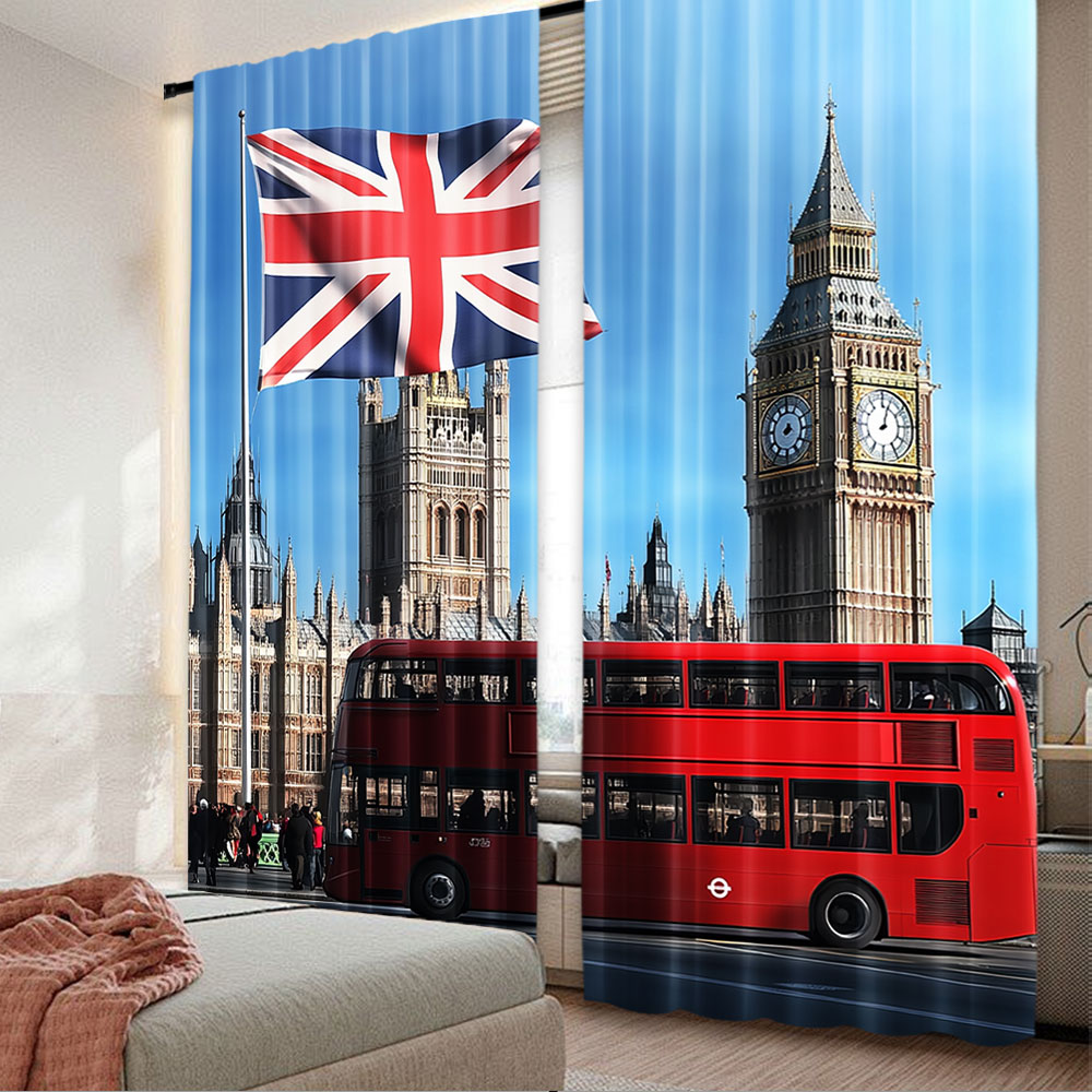 Home Office London - Cortina de fondo de calle Big
