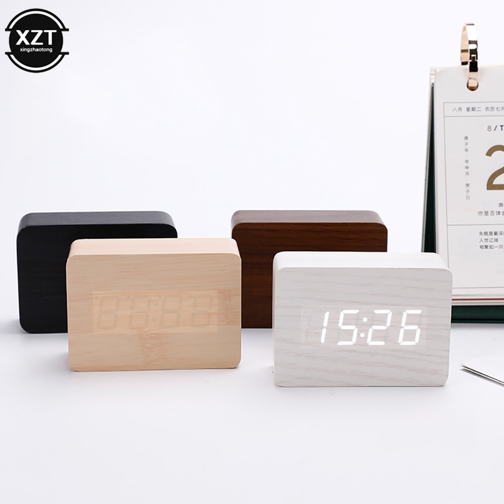 Led Desk Clock - Reloj despertador de moda LED reloj