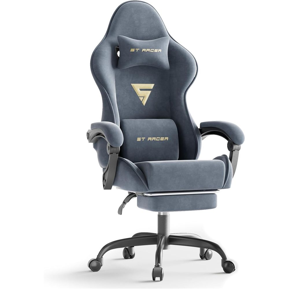 Home Office Ergonomics - Silla de Juego Ergonómica con Reposapiés