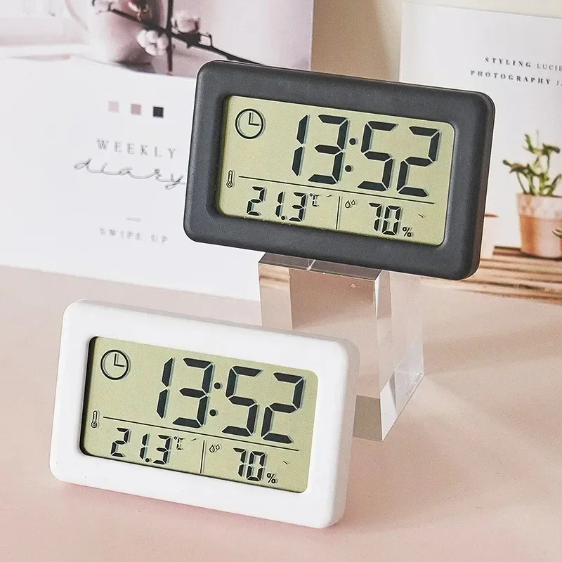 Led Desk Clock - Reloj despertador Digital, decoración de dormitorio,