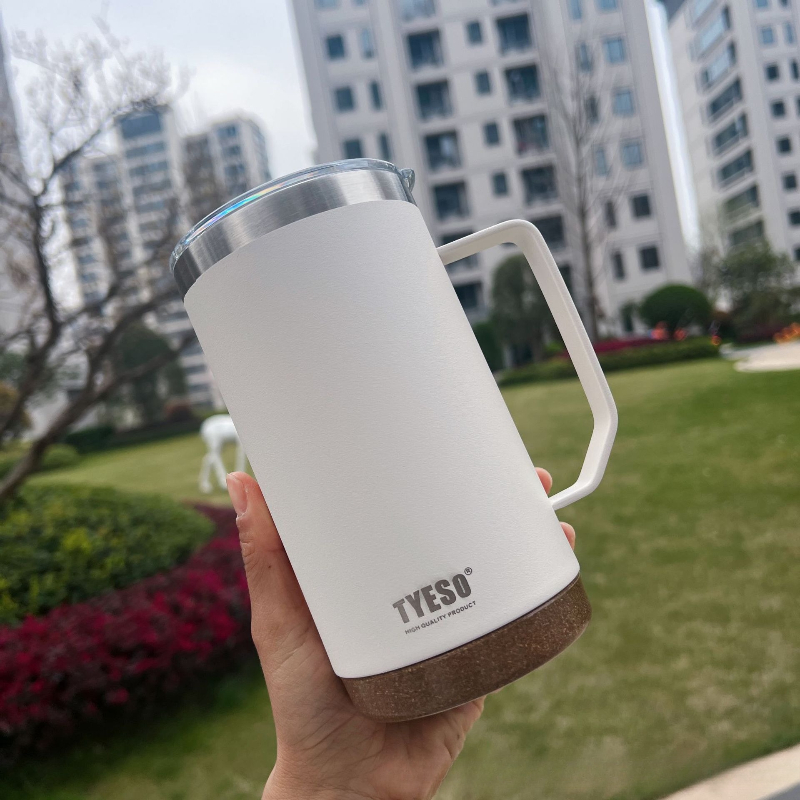Home Office Hours - TYESO-taza de café de acero inoxidable