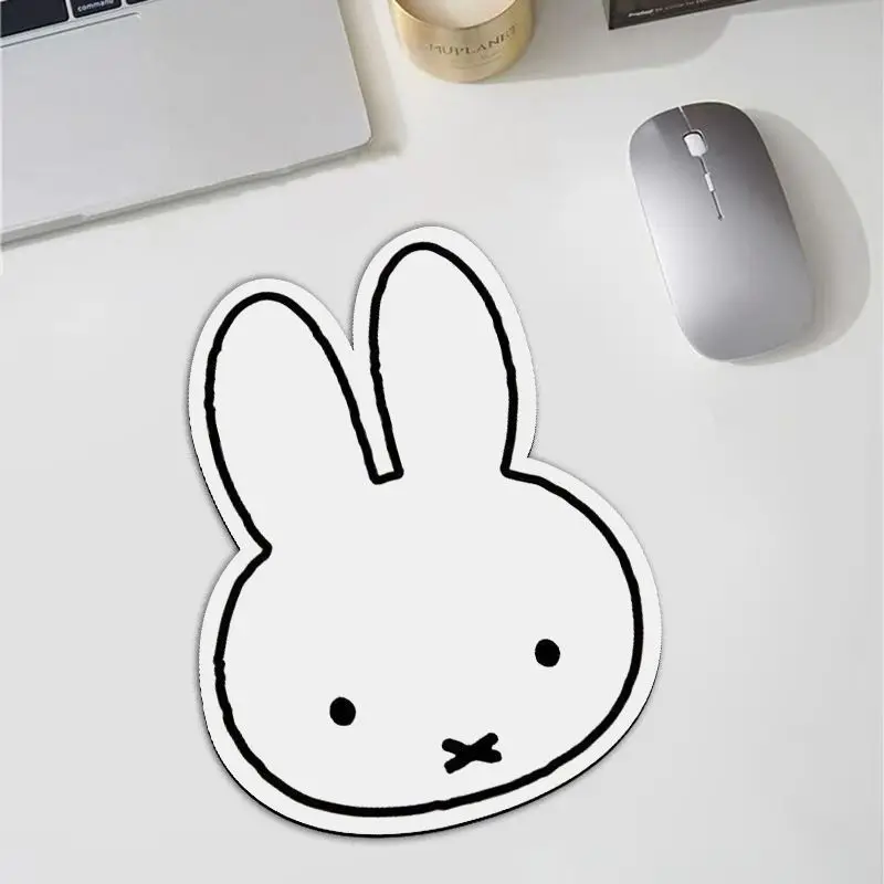 Home Office Keyboard And Mouse - Alfombrilla de Ratón Kawaii con Forma