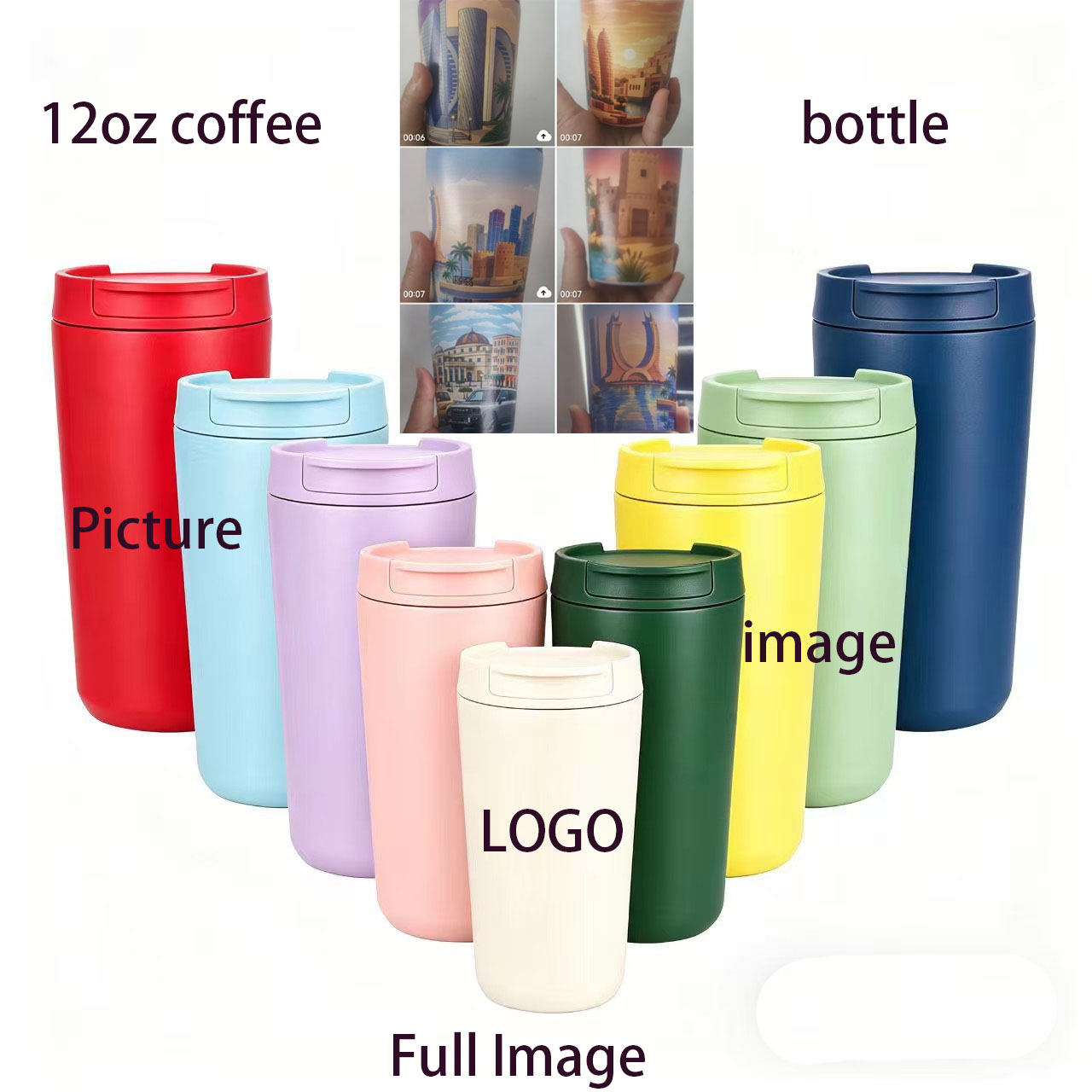 Logo Picture 1/2M Cafe Taza de - Home Office Logo reseña y precio