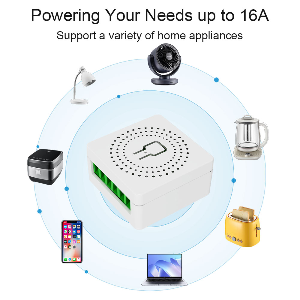 Interruptor WiFi Tuya Smart Li - Home Office Google reseña y precio