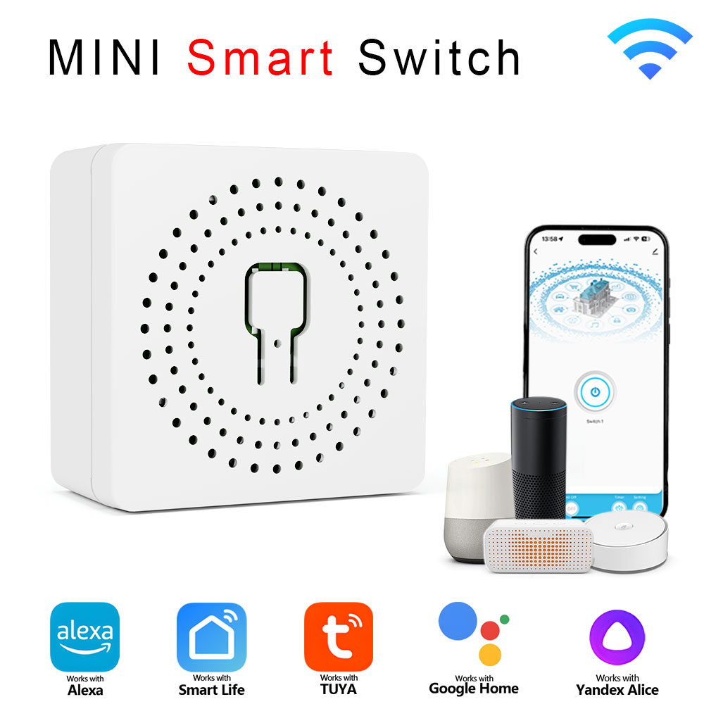 Interruptor WiFi Tuya Smart Li - Home Office Google reseña y precio