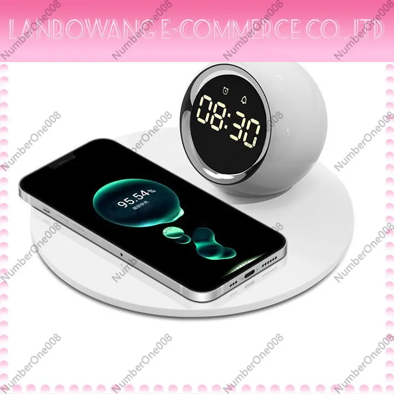 Lámpara de Noche con Cargador  - Led Desk Clock reseña y precio