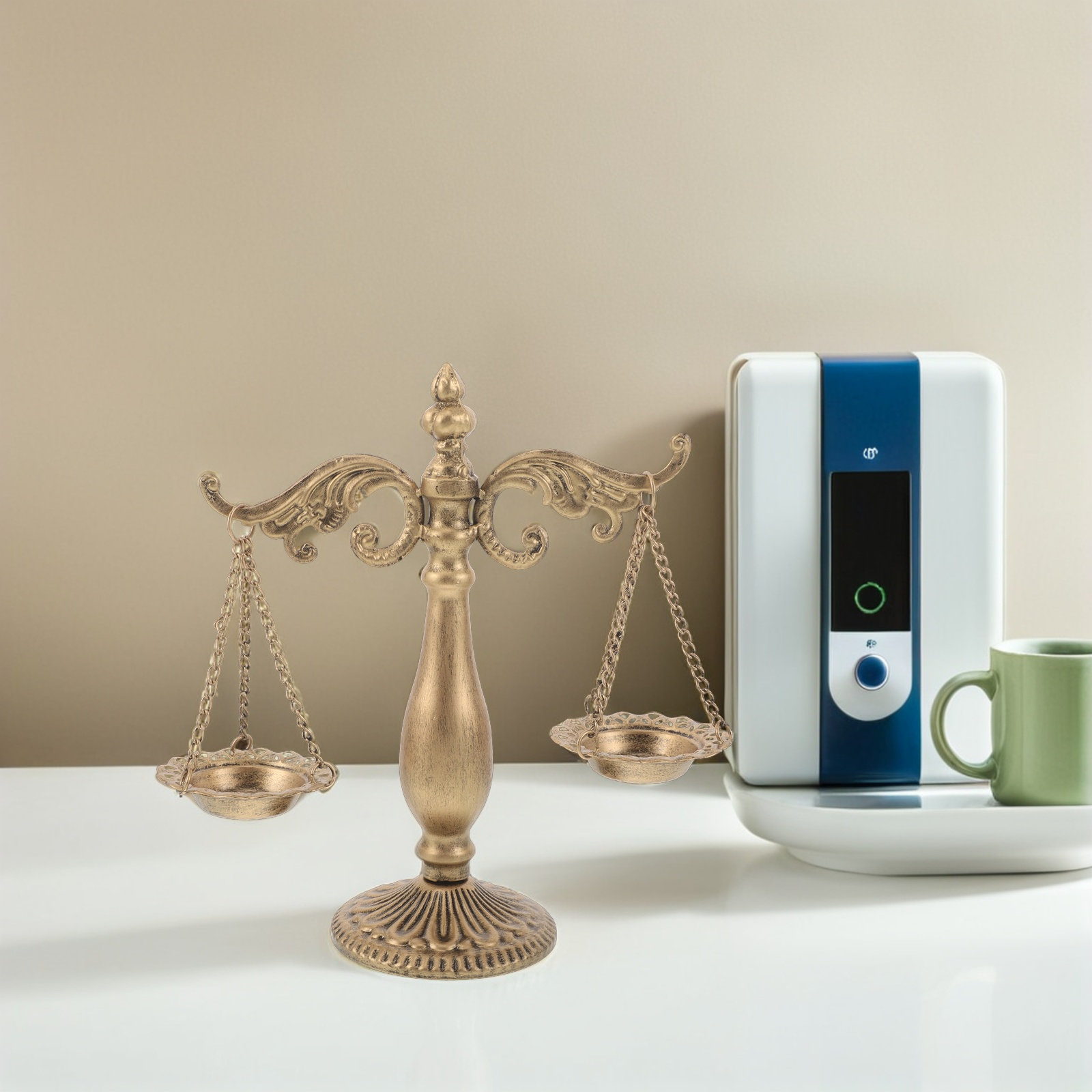 Escultura Decorativa Retro Vin - Home Office And Library reseña y precio