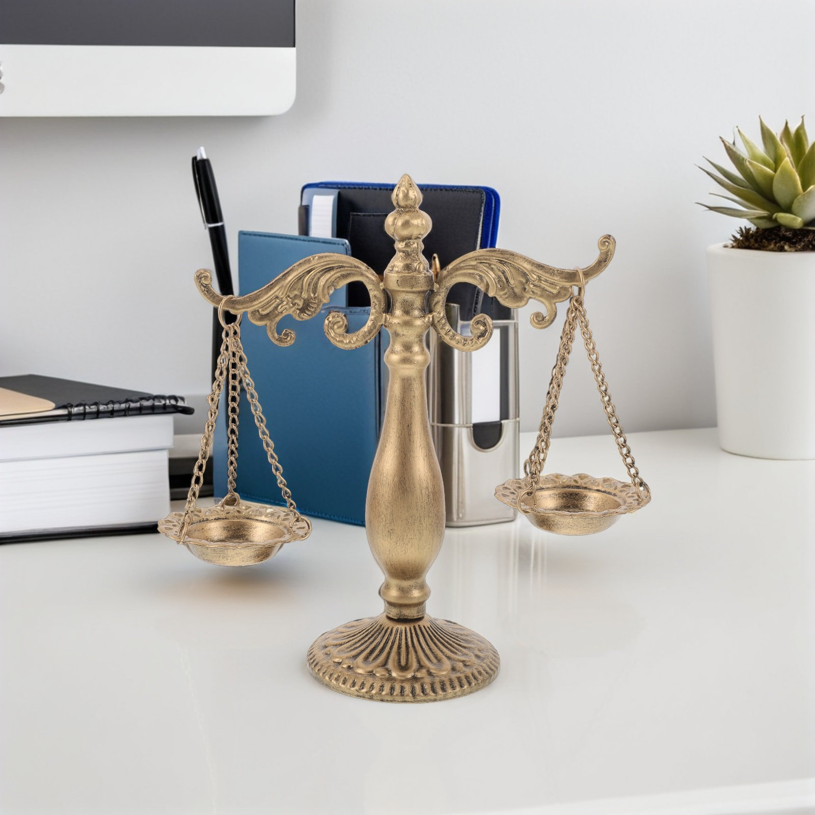 Escultura Decorativa Retro Vin - Home Office And Library reseña y precio