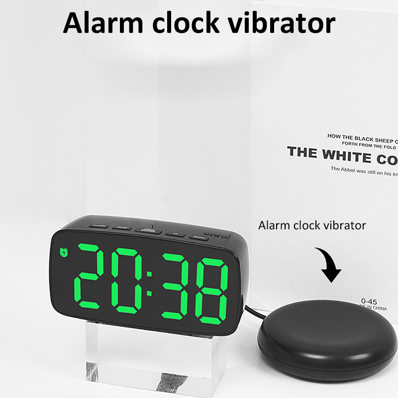 Reloj despertador vibratorio s - Led Desk Clock reseña y precio