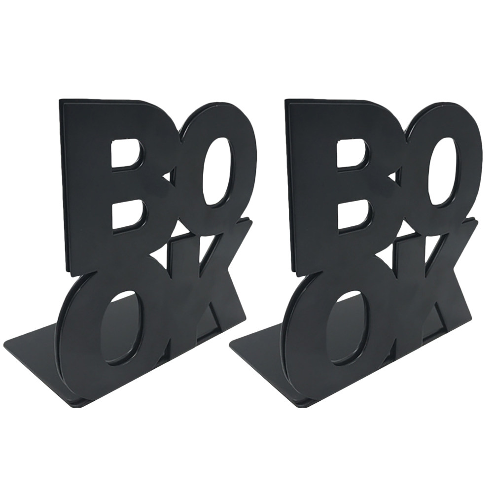 2 Sujetalibros de Acero Inoxid - Home Office And Library reseña y precio