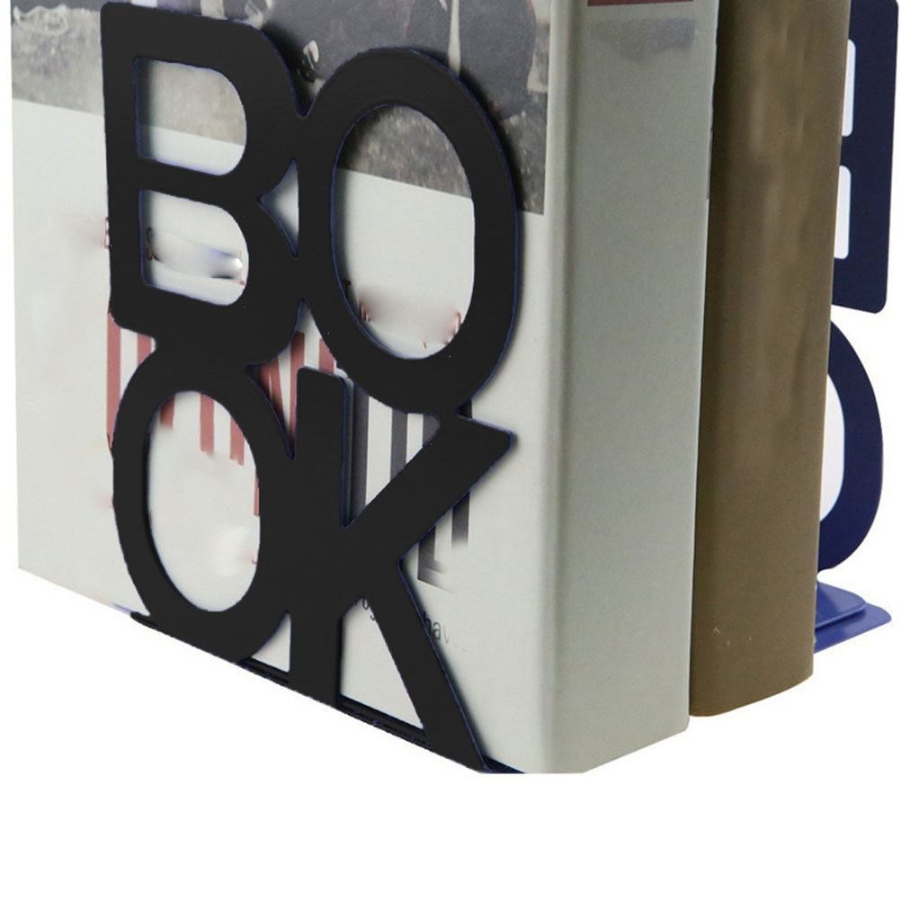 2 Sujetalibros de Acero Inoxid - Home Office And Library reseña y precio