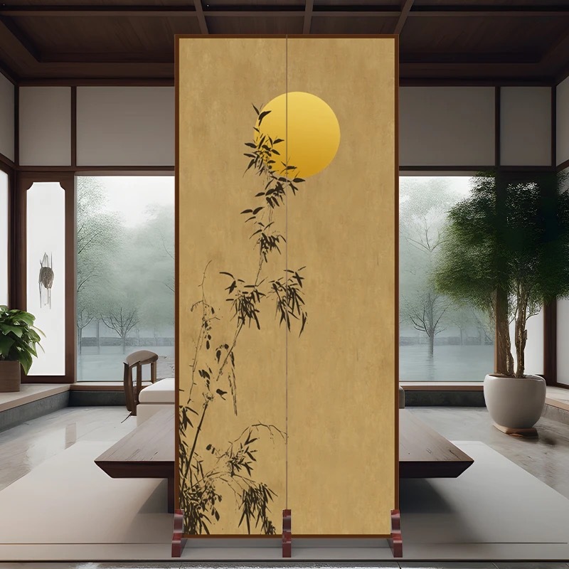 Nueva Biombo Chino Plegable pa - Home Office Background reseña y precio