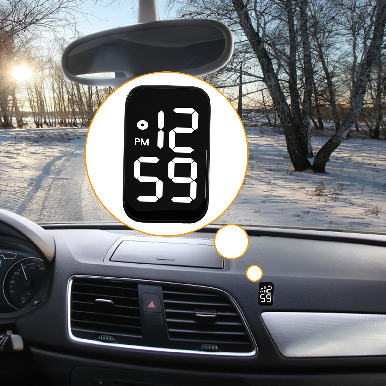 Reloj de Coche Luminoso, Portá - Led Desk Clock reseña y precio