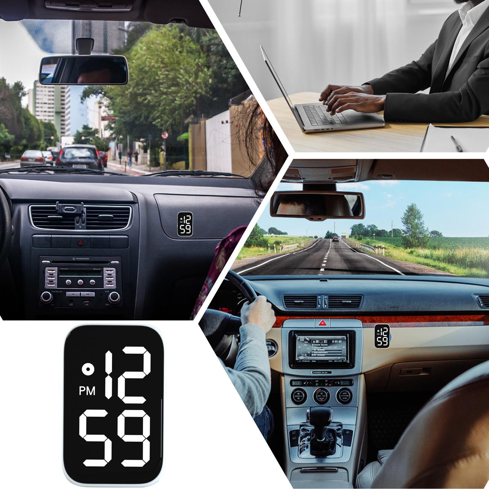 Reloj de Coche Luminoso, Portá - Led Desk Clock reseña y precio