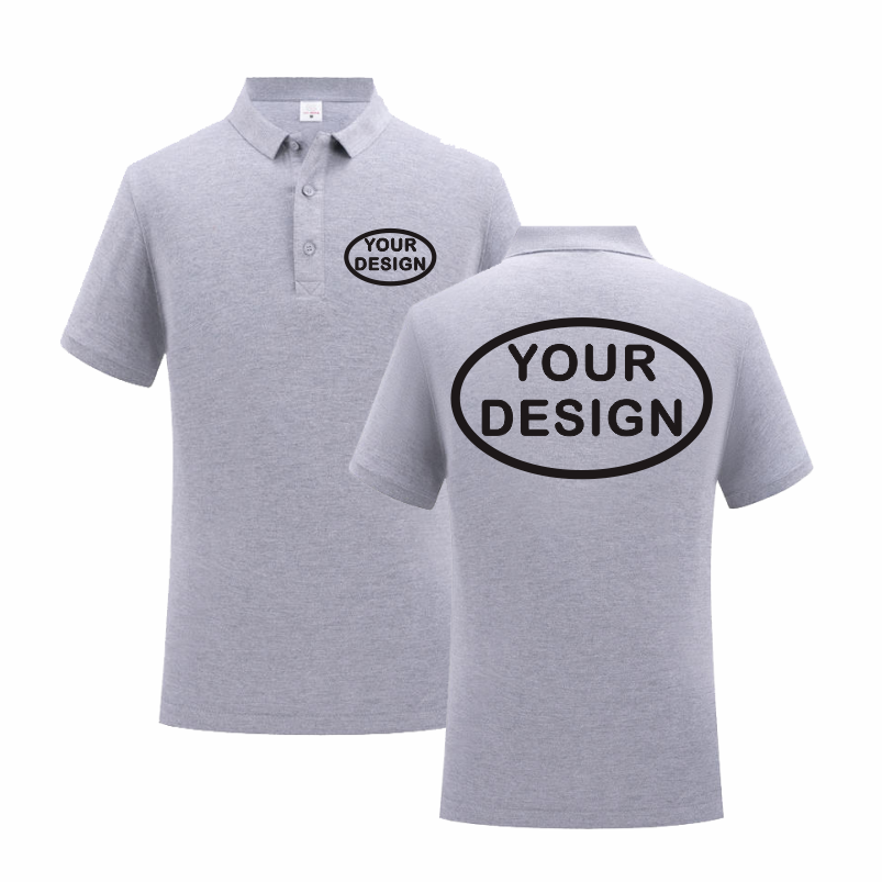 Polo de algodón puro de verano - Home Office Logo reseña y precio