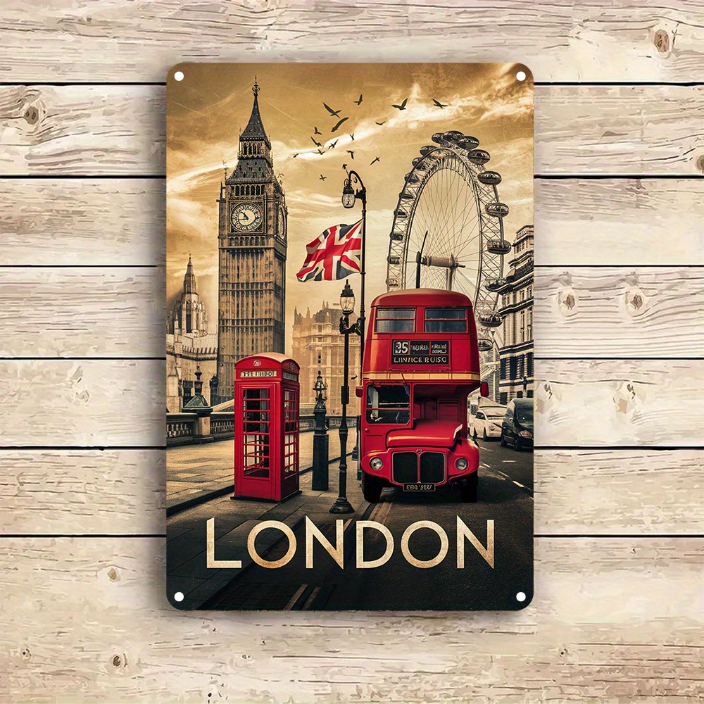 Letrero decorativo de pared de - Home Office London reseña y precio