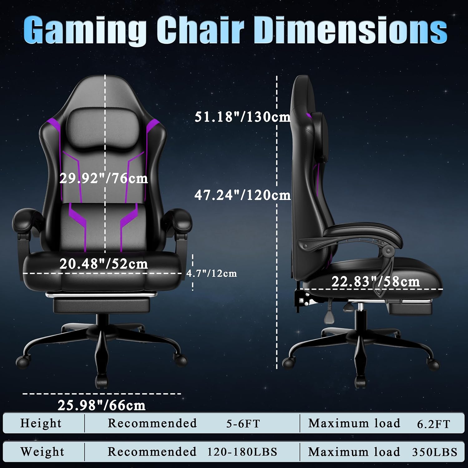 Silla de Juego Ergonómica con  - Home Office Ergonomics reseña y precio