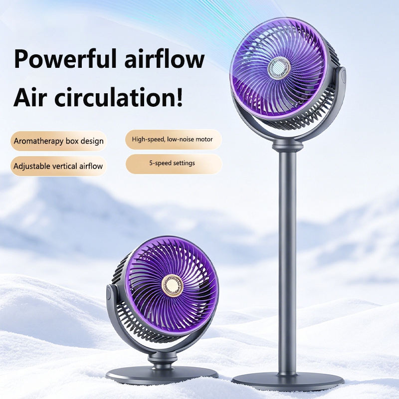 Ventilador de Pie Telescópico  - Home Office Hours reseña y precio