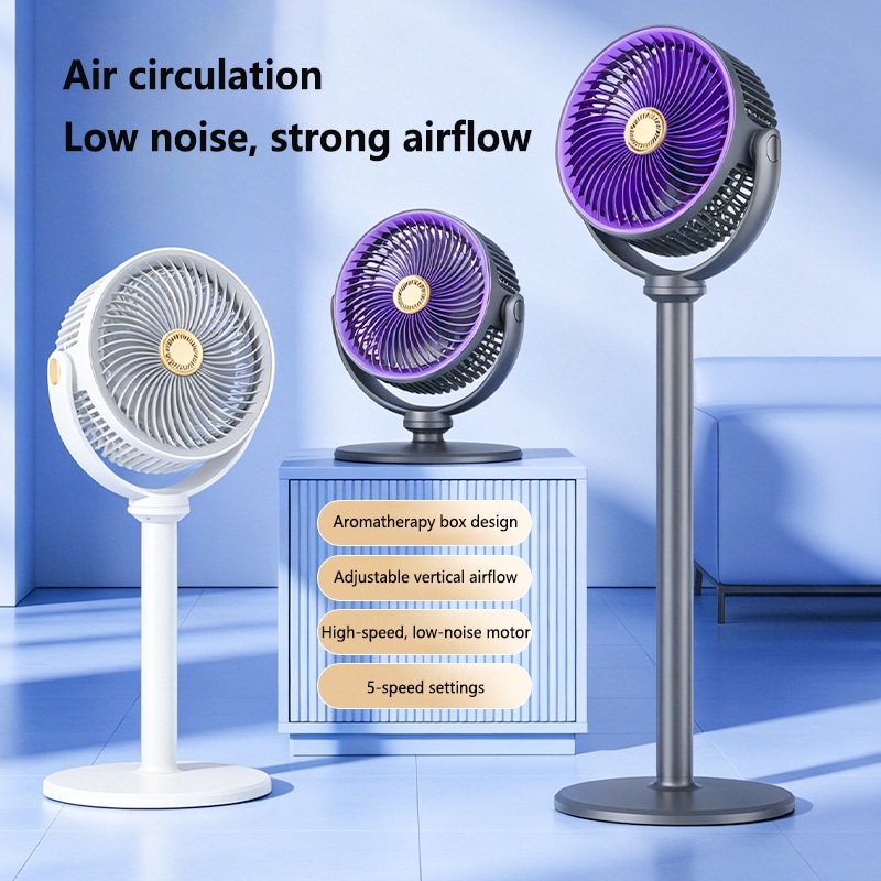 Ventilador de Pie Telescópico  - Home Office Hours reseña y precio