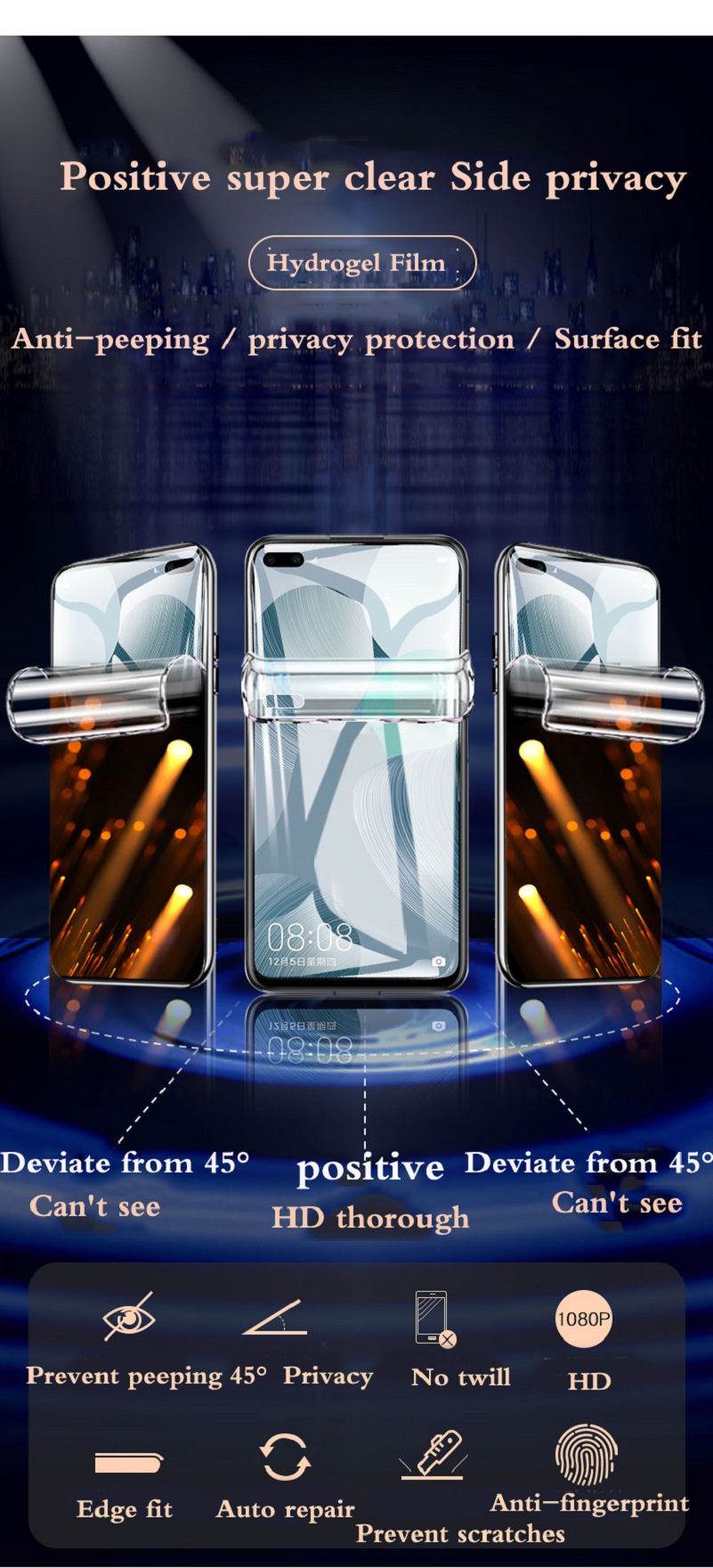 Protector de pantalla de priva - Monitor Privacy Screen reseña y precio