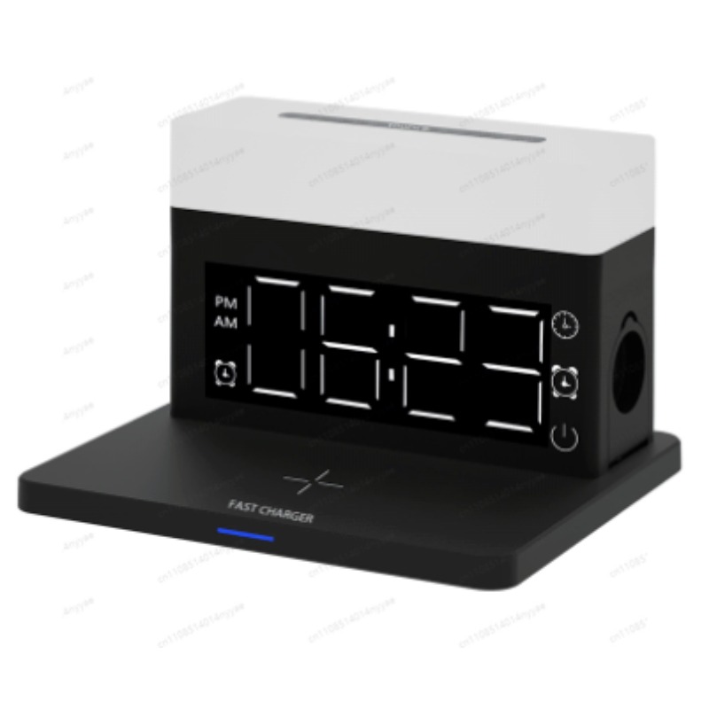 Lámpara de Escritorio con Carg - Led Desk Clock reseña y precio