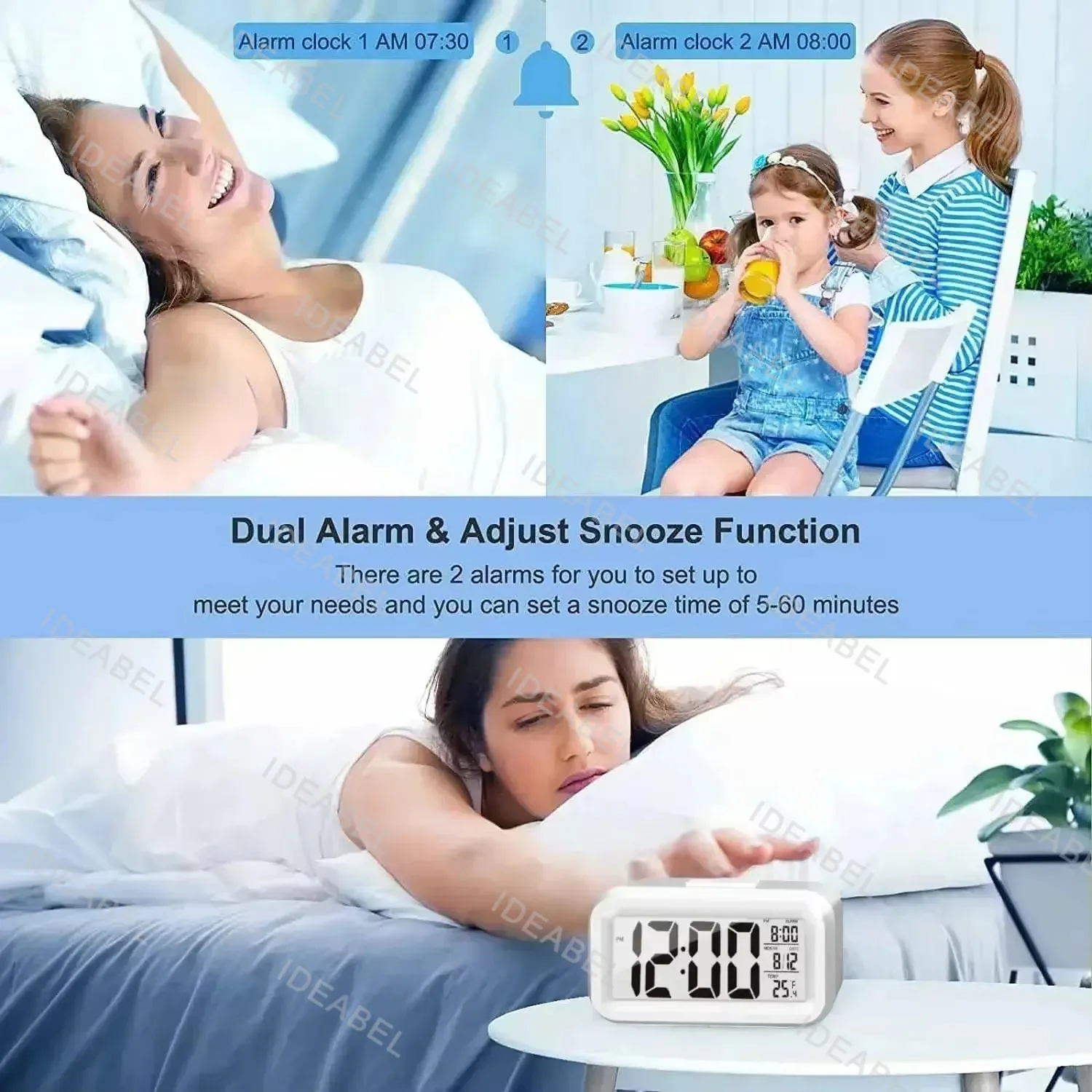 Reloj Despertador Digital LED  - Led Desk Clock reseña y precio
