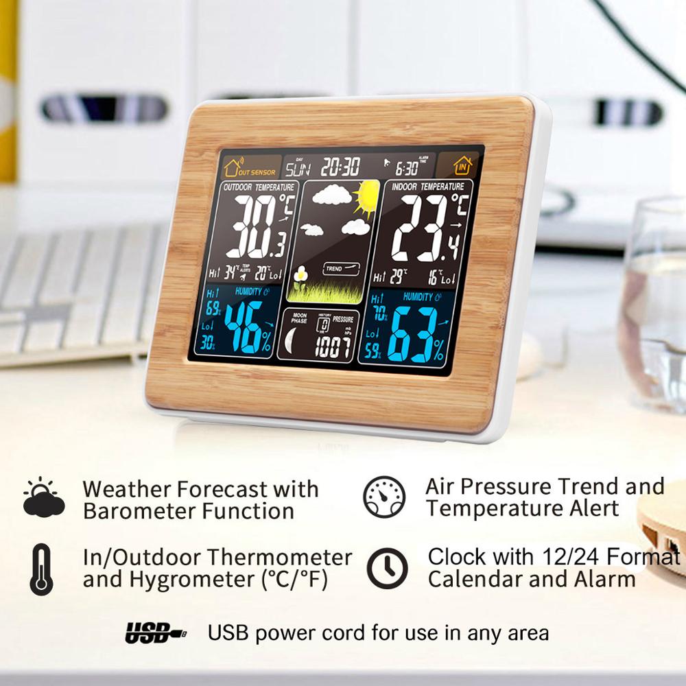 FanJu-reloj despertador Digita - Led Desk Clock reseña y precio