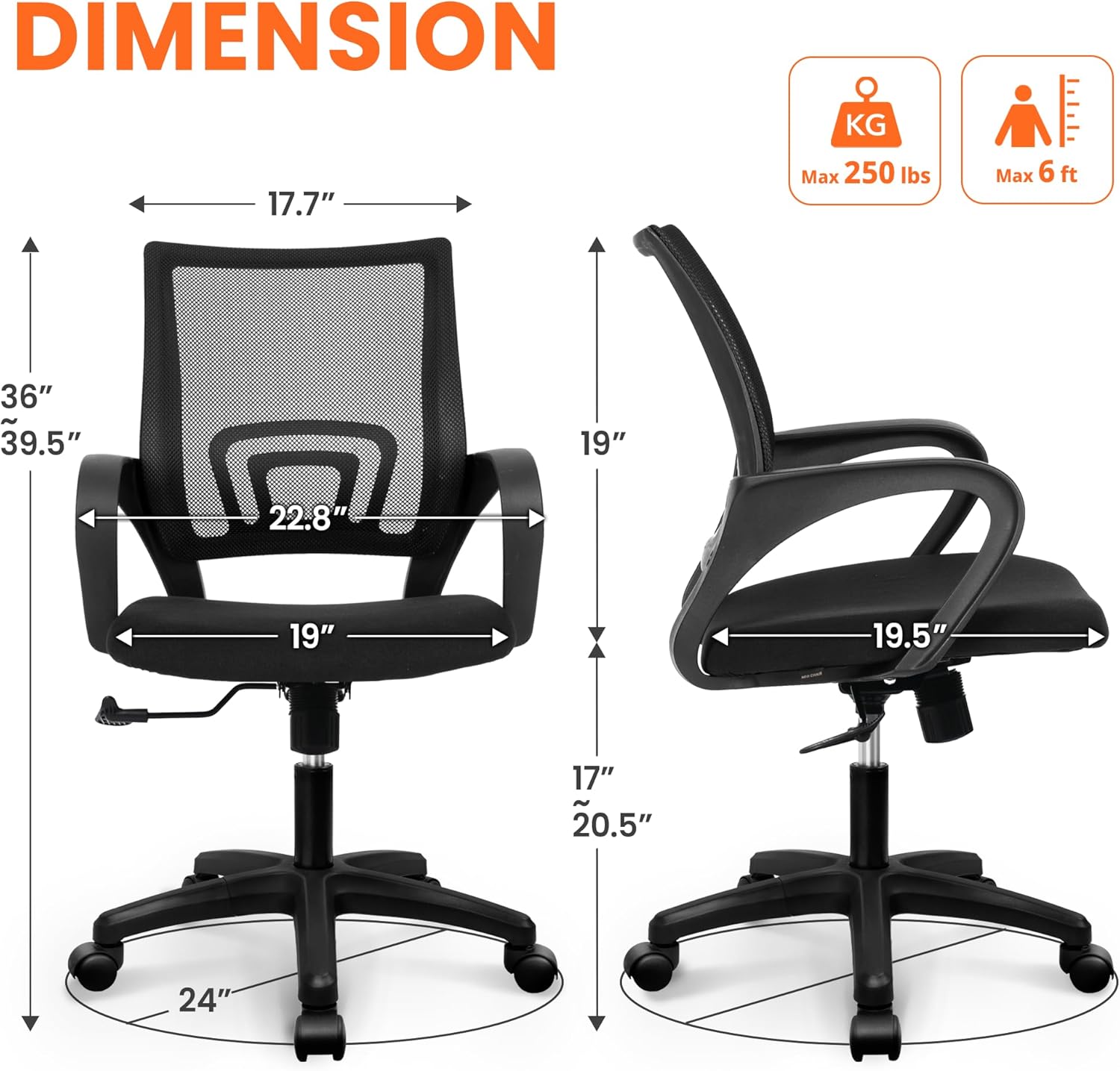 Silla de Oficina Ergonómica de - Home Office Ergonomics reseña y precio