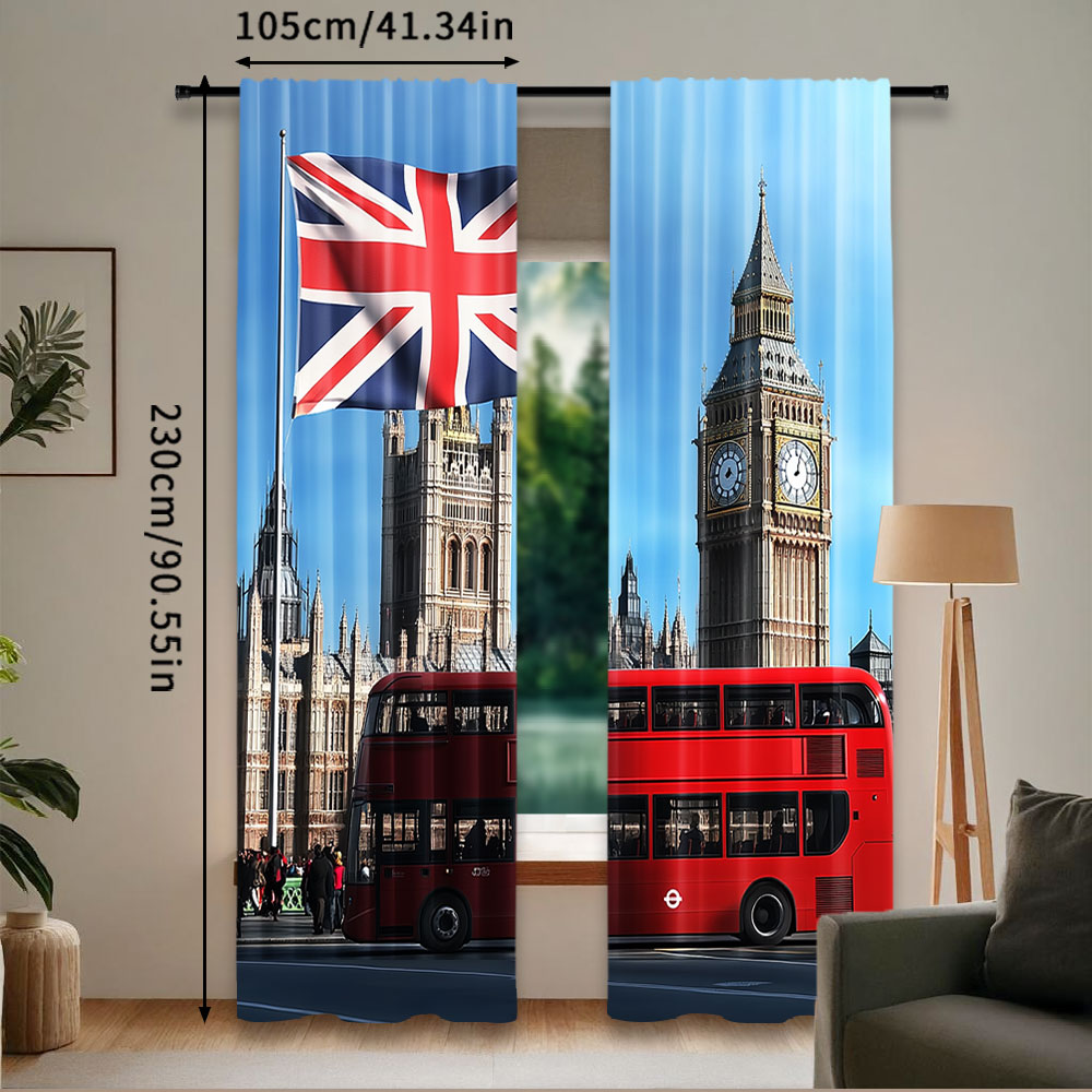 Cortina de fondo de calle Big  - Home Office London reseña y precio