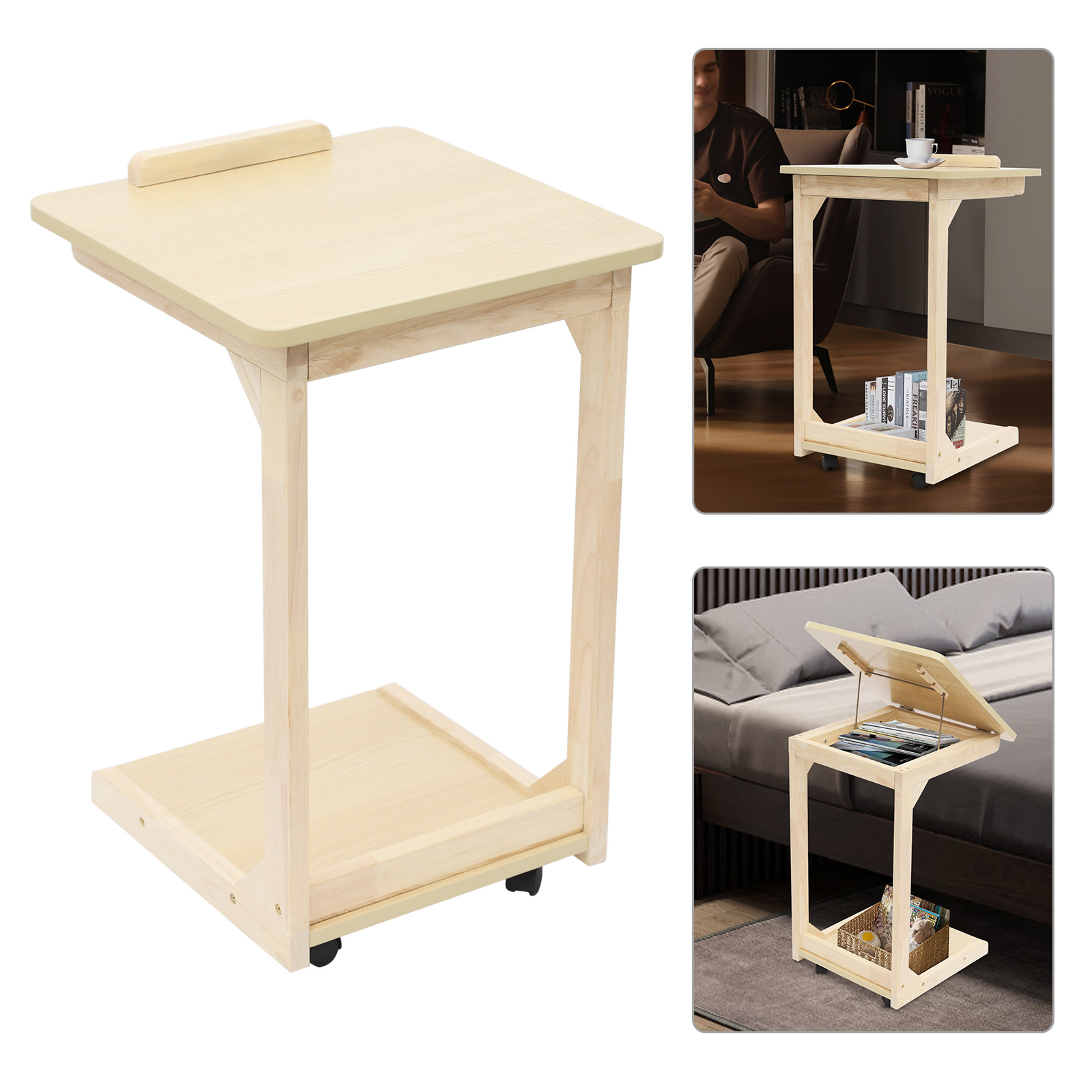 Mesa en Forma de C de 40*40*63 - Home Office And Library reseña y precio