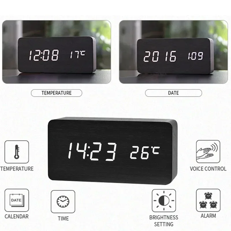 Reloj despertador digital Relo - Led Desk Clock reseña y precio