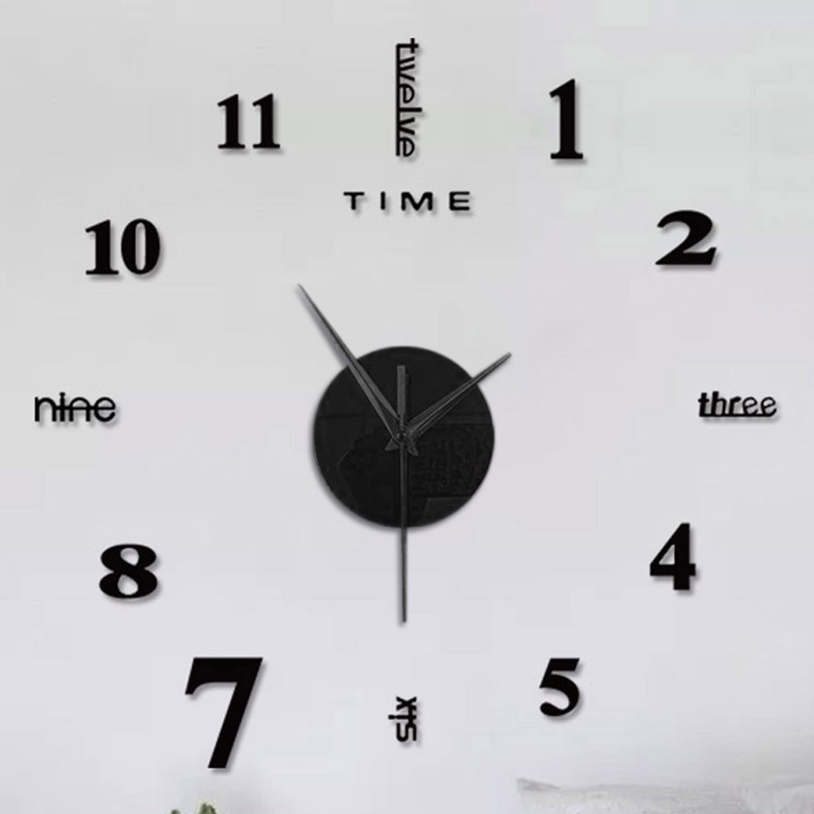 Reloj silencioso de pared Diy  - Home Office Hours reseña y precio
