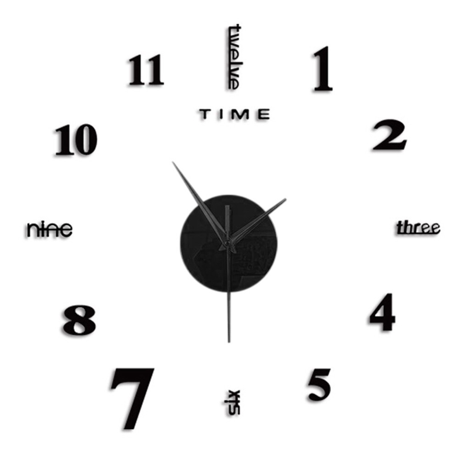 Reloj silencioso de pared Diy  - Home Office Hours reseña y precio