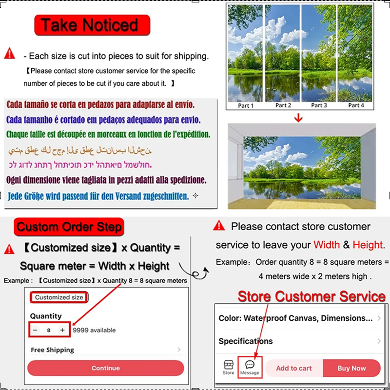 Papel tapiz personalizado, Mur - Home Office Background reseña y precio