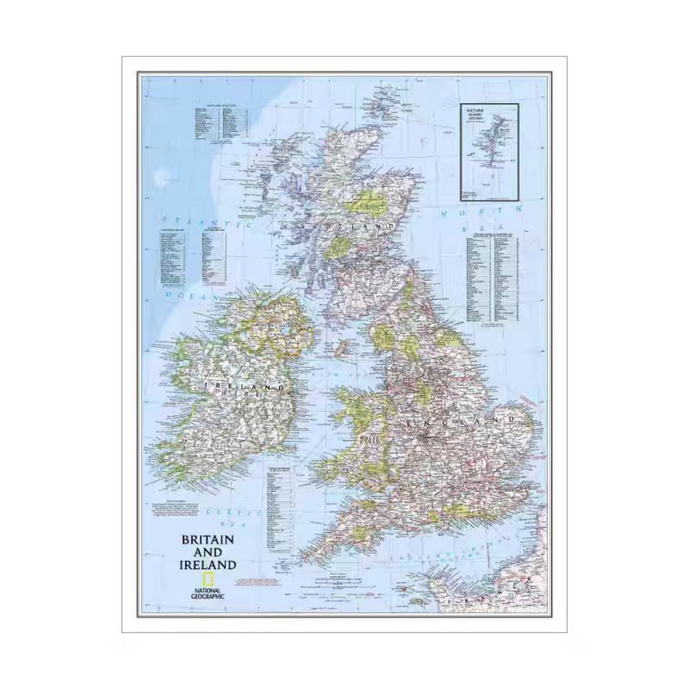 Pósteres vintage de mapas de G - Home Office And Library reseña y precio