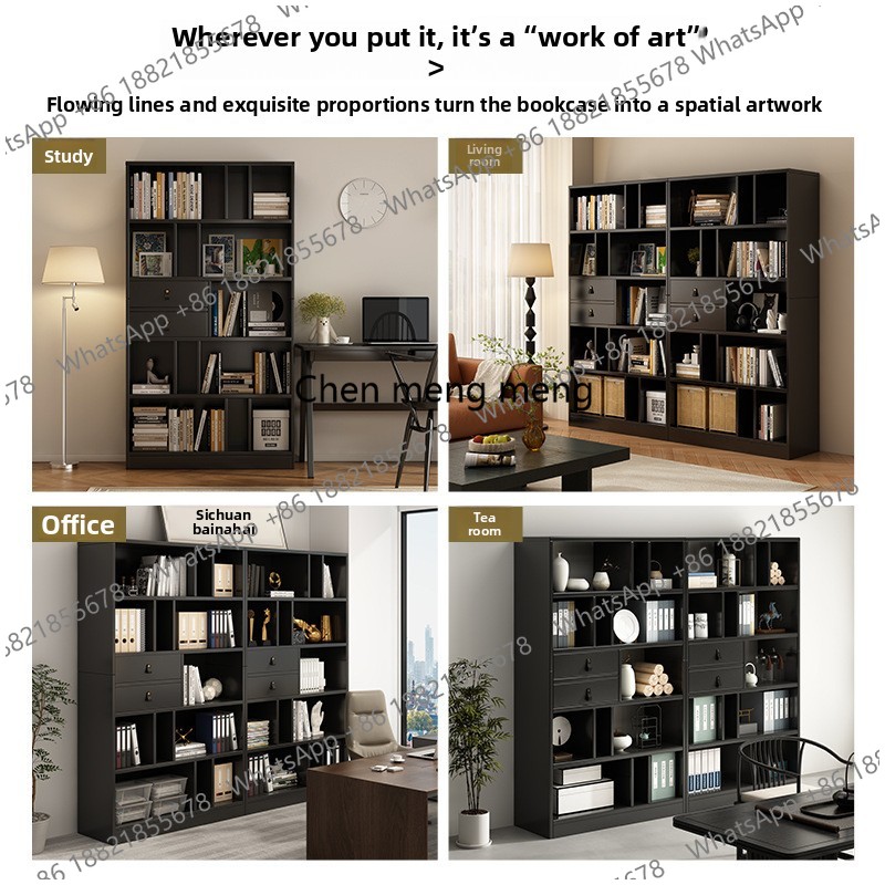 Estantería de Pared y Librería - Home Office And Library reseña y precio