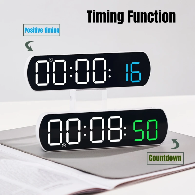 Control de voz alarma Digital  - Led Desk Clock reseña y precio