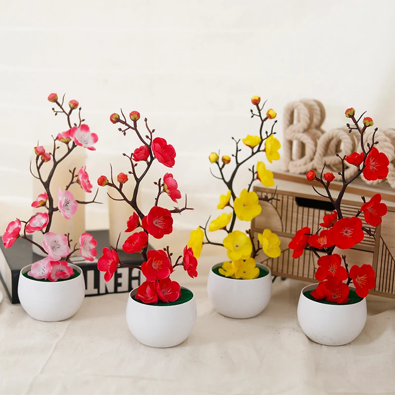 Maceta de Flores de Ciruelo Ar - Home Office Background reseña y precio