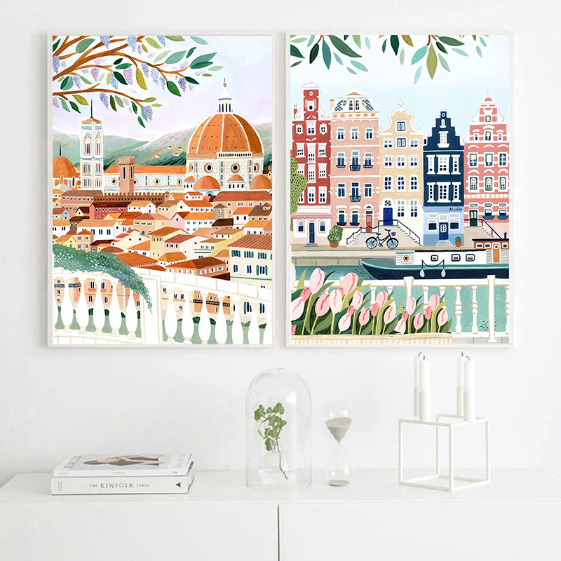 Póster de viaje de Positano, L - Home Office London reseña y precio