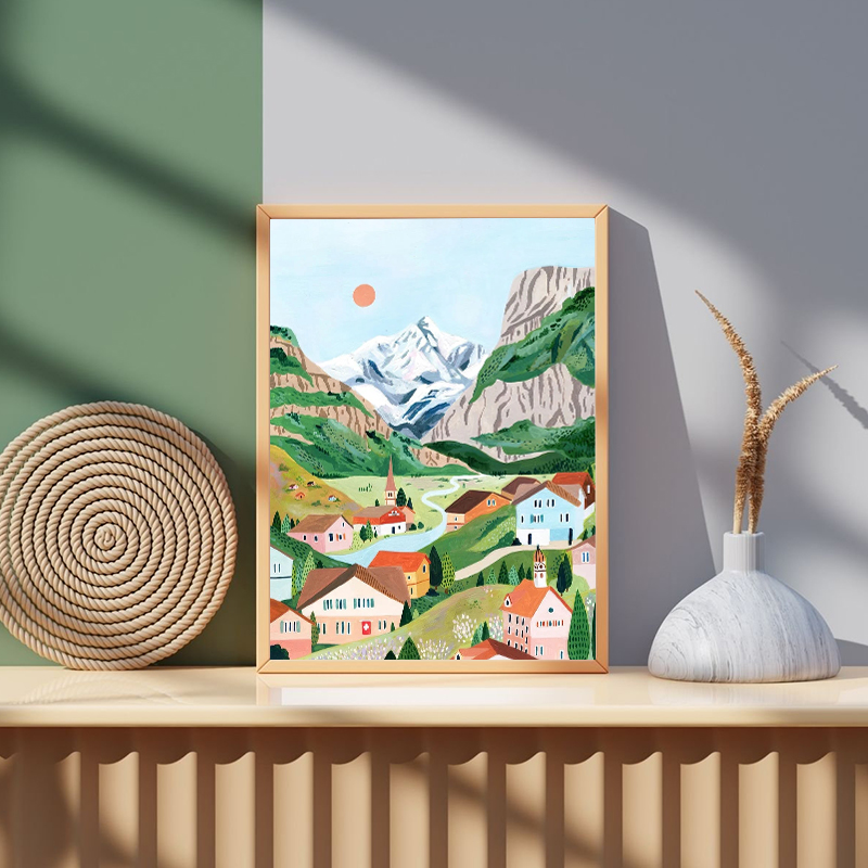 Póster de viaje de Positano, L - Home Office London reseña y precio