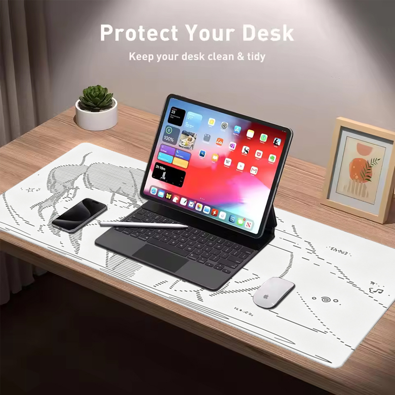 Alfombrilla de Ratón de Cuero  - Home Office Keyboard And Mouse reseña y precio